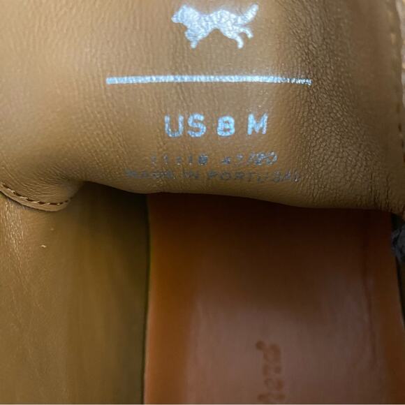 Wolf & Shepherd New W/Out Box Men Brown & White Leather Lace Up Boot Sz Various - Picture 7 of 8